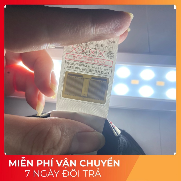 Nón M.L.B NY Đen Hàng Xuất Dư Xịn - Full tem Chip -Date Mới 2021