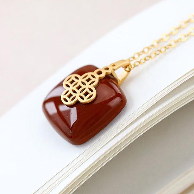 Vòng cổ Mặt Đồng Xu Cổ Điển