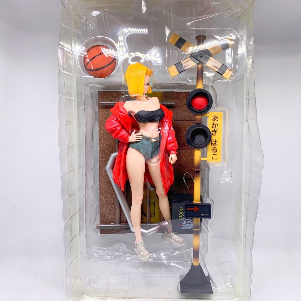 Mô Hình Nhân Vật Dragon Ball Z Android 18 Bằng PVC Kích Thước 36CM