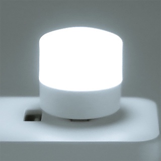 Đèn led ngủ, đọc sách mini hình tròn cổng cắm USB 1W 🍀Clovershop68🍀