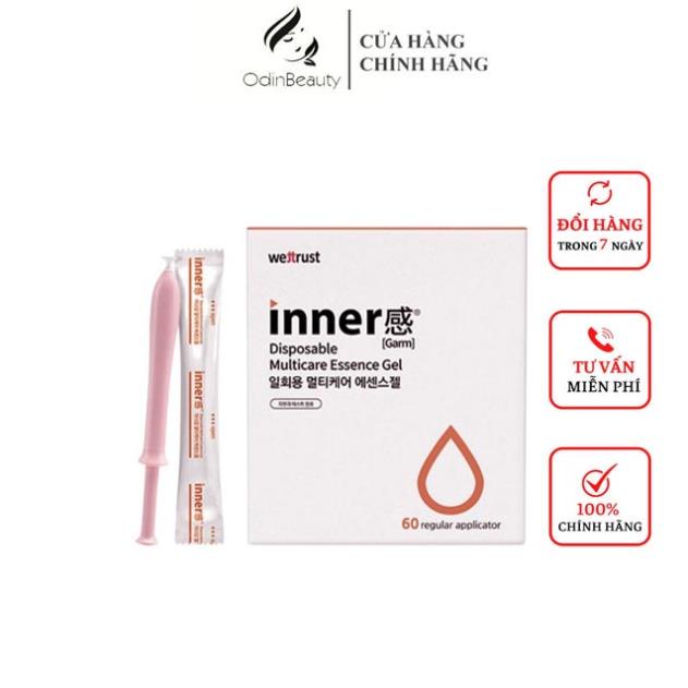 Dung dịch vệ sinh phụ nữ - Gel Inner Phụ Khoa Cân Bằng PH, Ngăn Ngứa, Khử Mùi Hôi - Đũa Thần Hàn Quốc