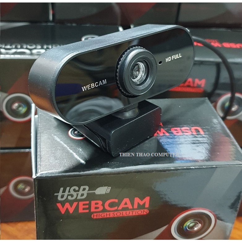 Webcam kẹp Có Micro Full HD 1080P - Hỗ Trợ học online | BigBuy360 - bigbuy360.vn