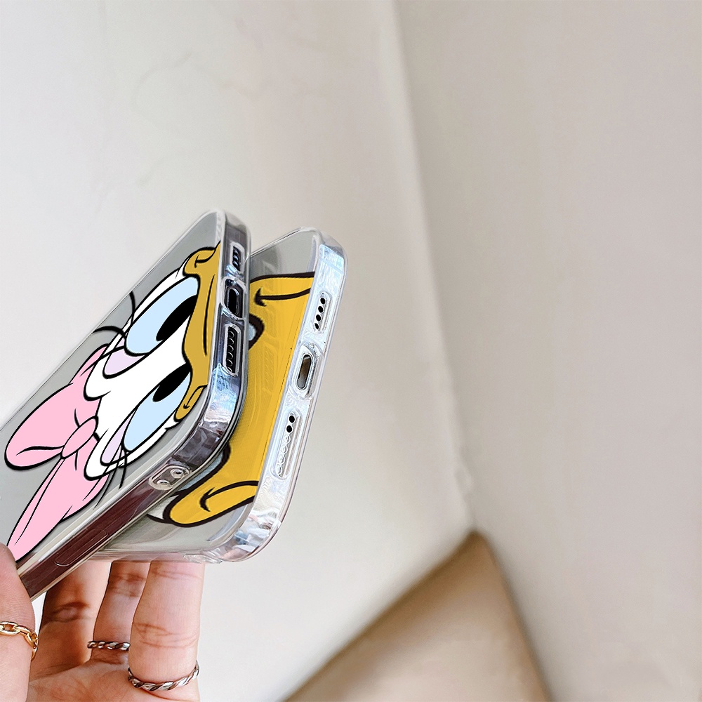 DISNEY Ốp Điện Thoại Tpu Mềm Chống Sốc In Hình Vịt Donald Cho iPhone 11 12 13 pro max XS X XR XSMax 7 8 6 6s plus 5 4 SE 2020