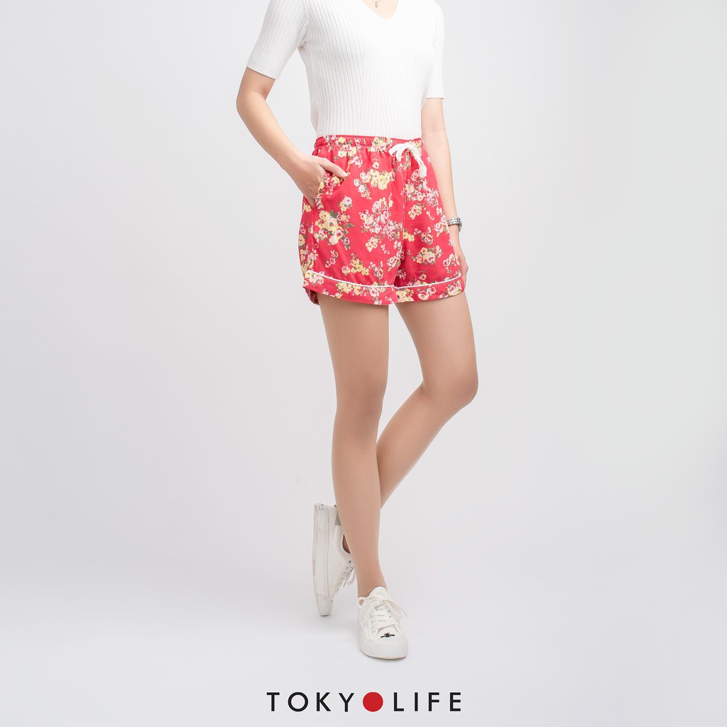 Quần Shorts lanh Nữ TOKYOLIFE I923-083E