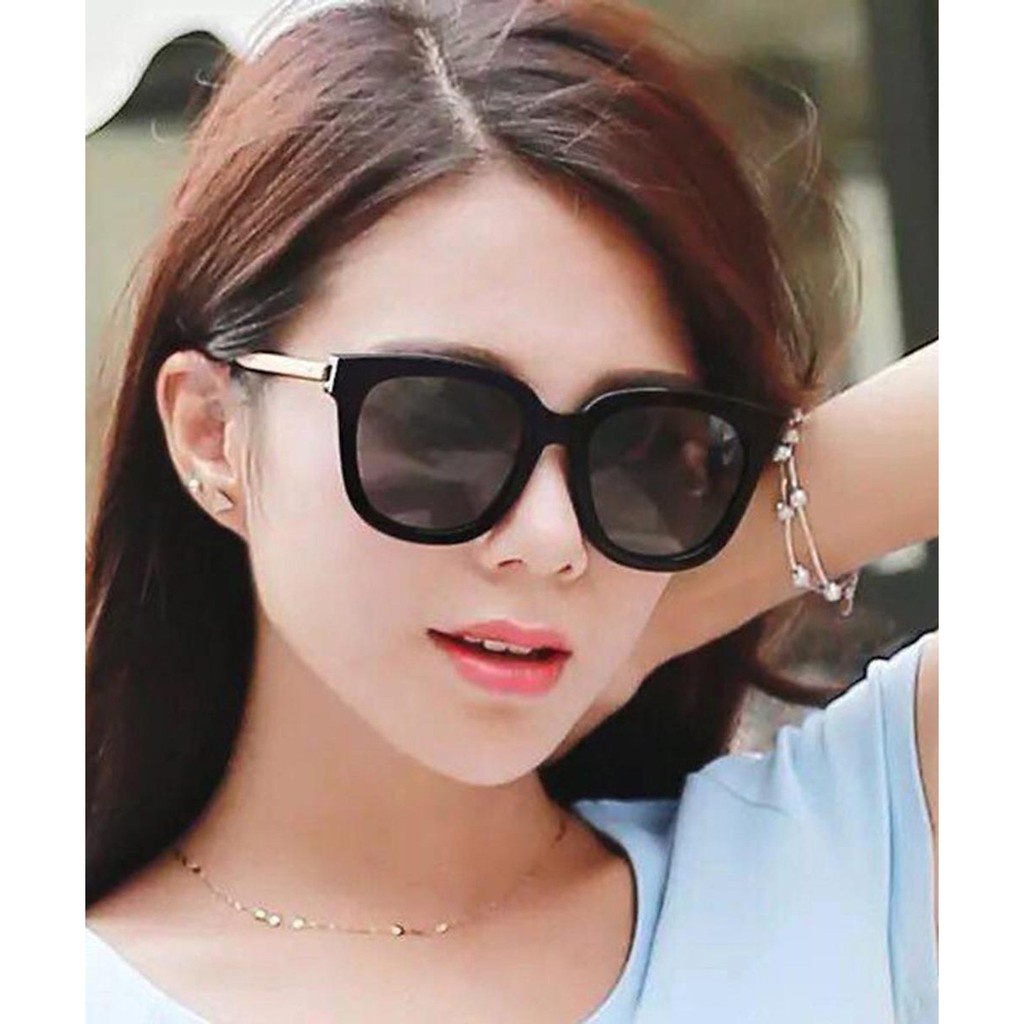Mắt Kính Mát Thời Trang Gọng Vàng Sang Chảnh Hot Trend - Hazo