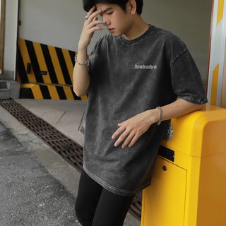 Áo Thun Washed Logo Three Hundred Phản Quang