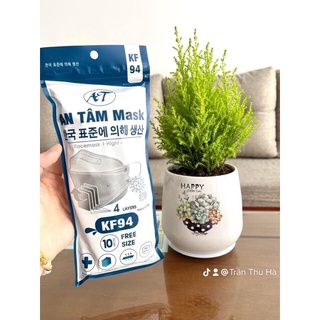 Khẩu trang kháng khuẩn kf94 Tâm