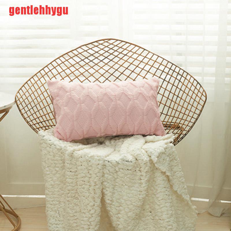 [gentlehhygu]3DNordic Style Pillow Cover Geometric Decorative  New Cushion Cover  Home Decor