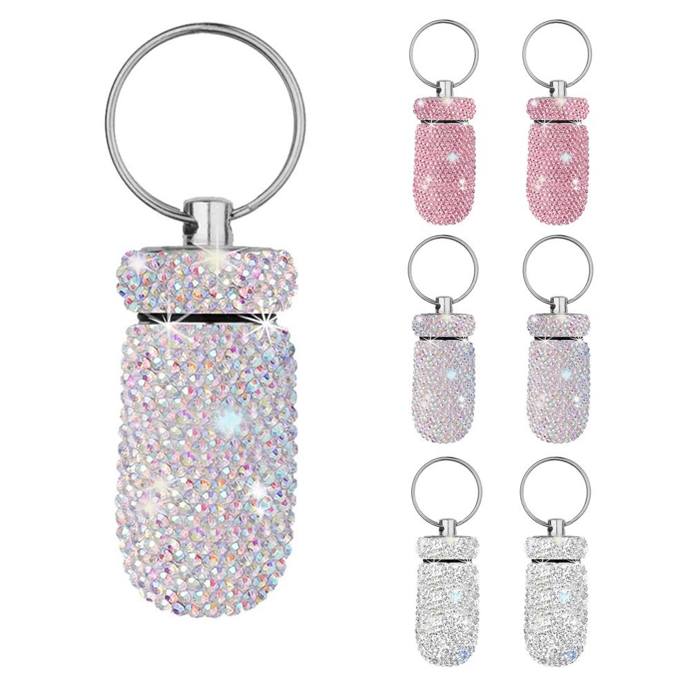 [Hàng mới về] Hộp đựng thuốc mini chống thấm nước nhiều màu sắc tiện dụng mang theo du lịch cho nữ