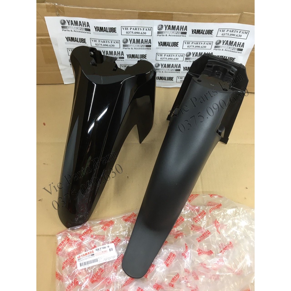 Combo 2 món bộ dè chắn bùn trước Sirius  nhiều màu - Hàng chính hãng Yamaha