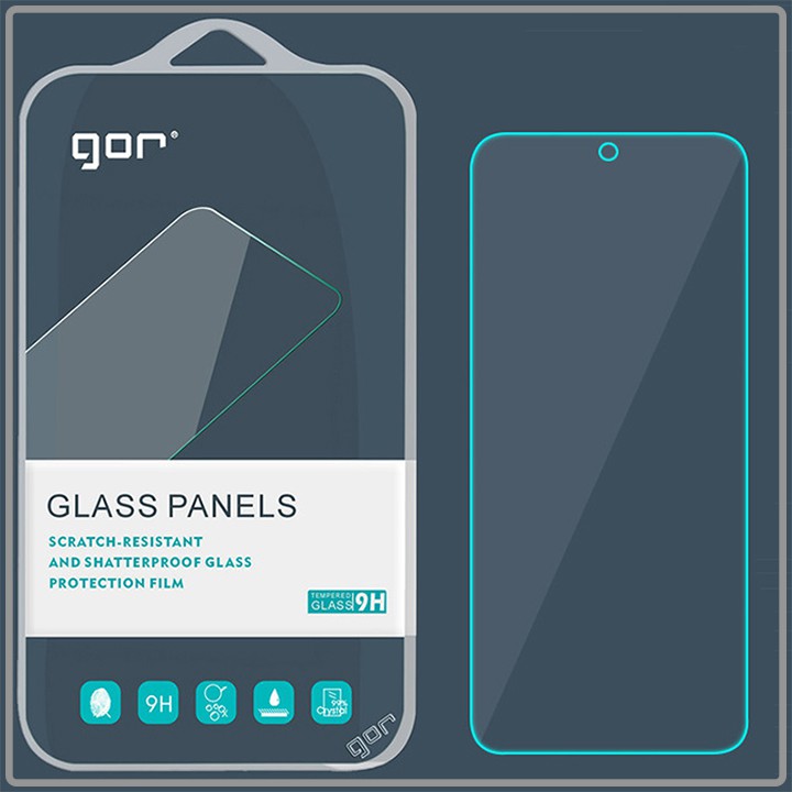 kính cường lực Redmi Note 8 Pro trong suốt 9H 2.5D chính hãng Gor