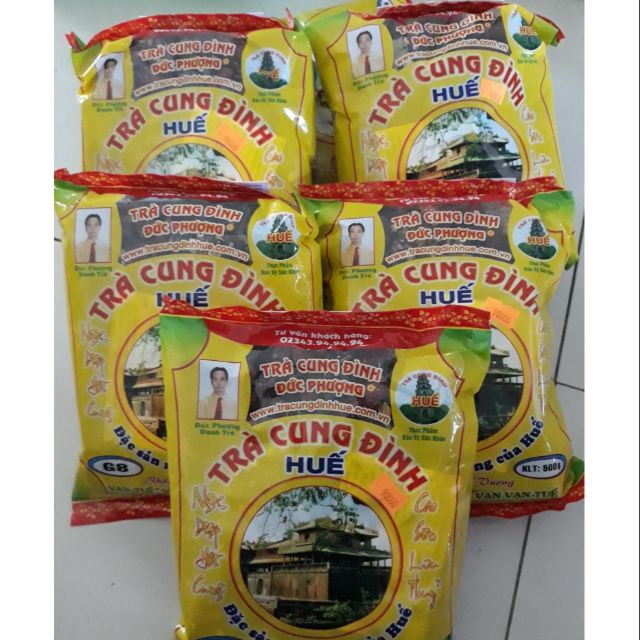 Trà cung đình G8 Đức Phượng- chính hãng(5 gói 500gr)