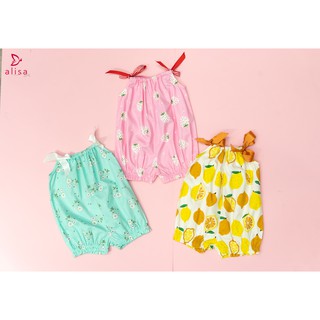 Alisa_Bộ jump suit xanh bạc hà