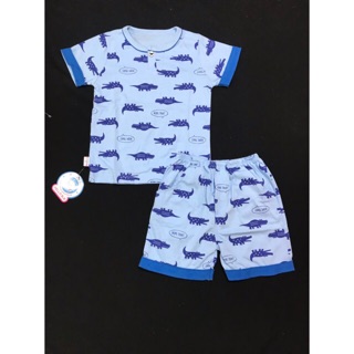 Bộ Pyjamas ngắn cho bé trai 6-30kg - hello B&B - BN1070 - hàng có sẵn