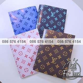 Giấy Bao LV đủ màu cực HOT - Bọc vở học sinh họa tiết chanh xả sang chảnh - Hình Thật, in theo yêu cầu