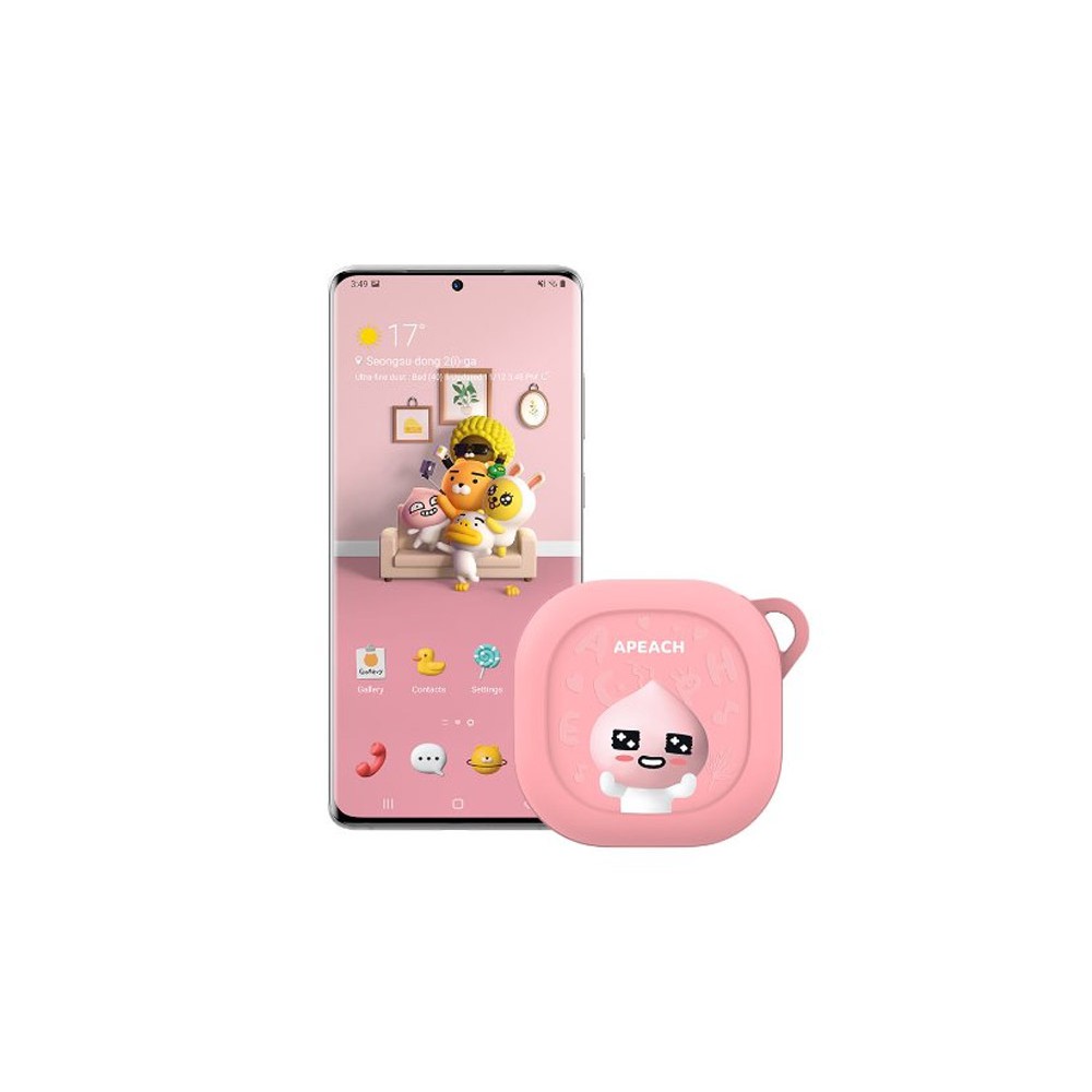 Case ốp cho tai nghe Samsung Buds Pro / Buds Live - Kakao 3D - Hãng Kakao x Samsung