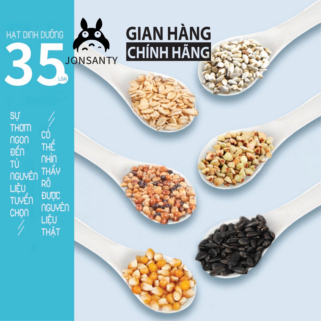 Thức ăn cho hamster hạt dinh dưỡng cao cấp hàng chính hãng JONSANTY giúp tăng cường sức đề kháng gói lớn 450gram CST100