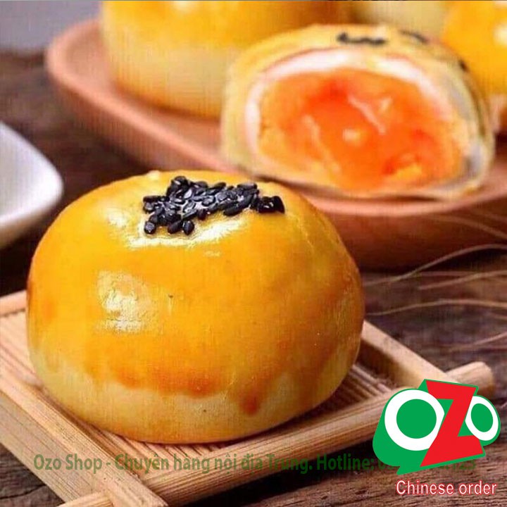 Bánh trứng muối tan chảy