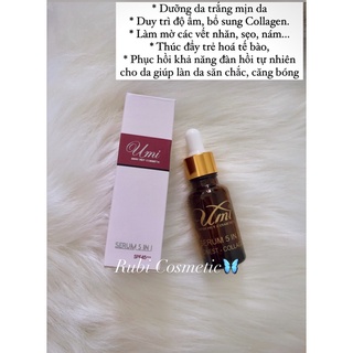 Serum Umi Tổ Yến Collagen Cấp ẩm Trắng mịn Căng bóng da