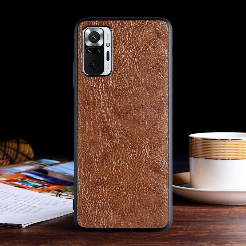 Ốp Điện Thoại Da In Họa Tiết Cây Cổ Điển Cho xiaomi redmi note 10 pro / 10 pro