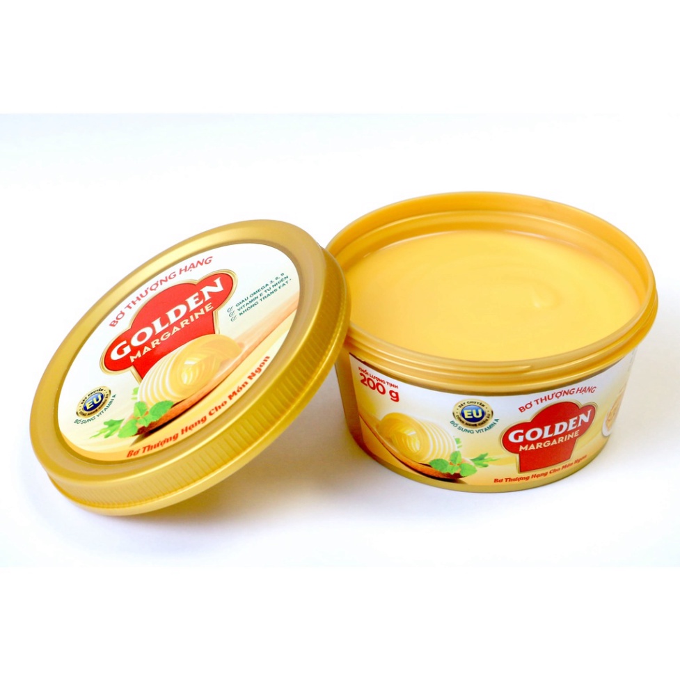 Bơ Thượng Hạng Golden Margarine 200gr Hàng chính hãng