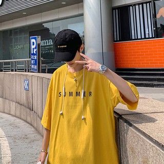 Áo Thun Tay Lỡ Unisex Họa Tiết SUMMER