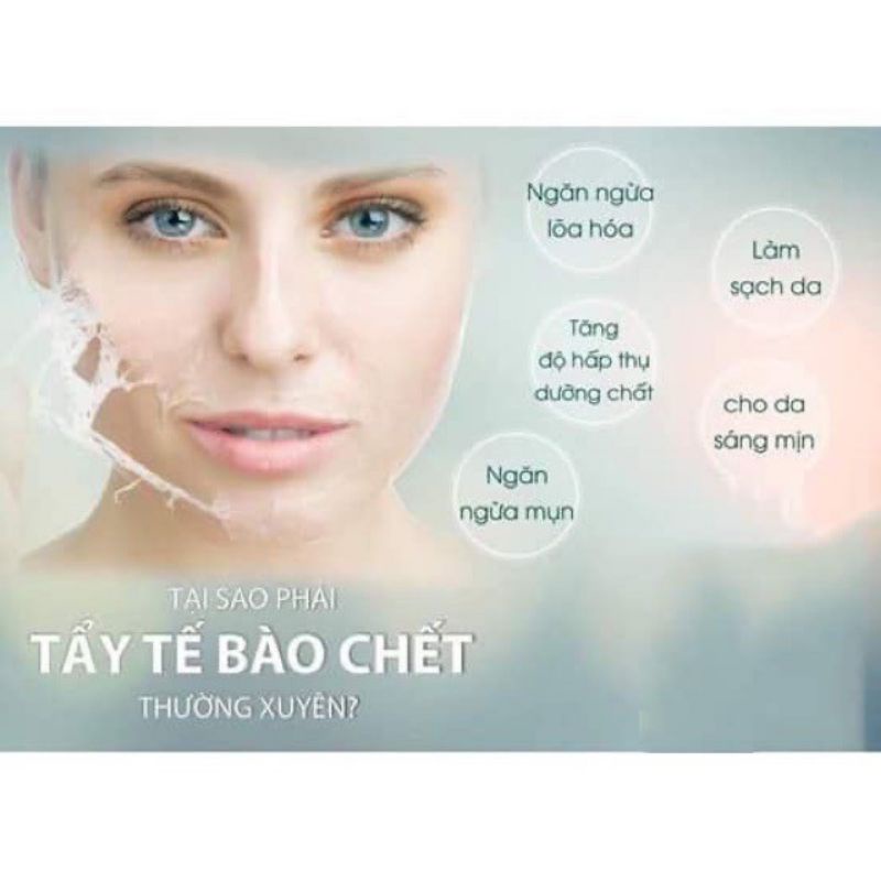 Kem tẩy tế bào chết làm trẻ hóa da cuảBioaqua