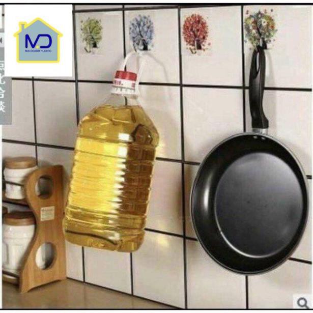 (hot) Móc dán dính tường họa tiết 3D siêu chắc, siêu dính