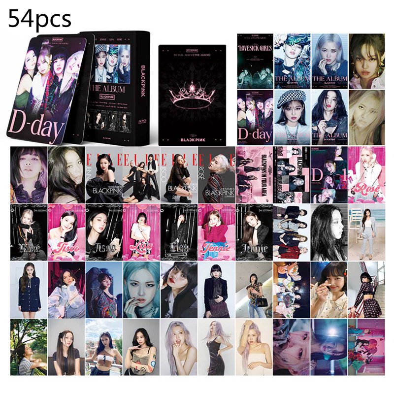 Set 54 tấm hình thẻ sưu tập hình nhóm nhạc Blackpink 2020 cao cấp