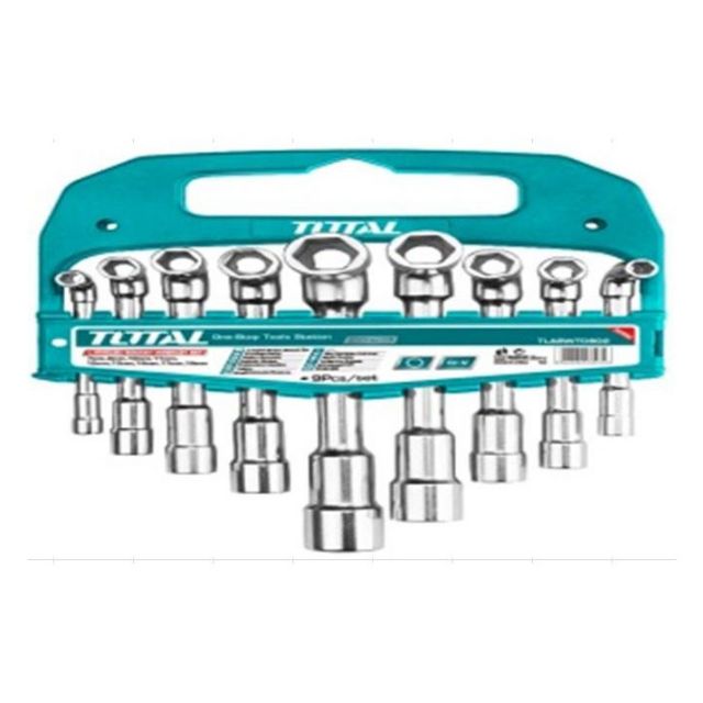 Bộ 9 chìa vặn góc L ( Đồng Điếu ) total TLASWT0901