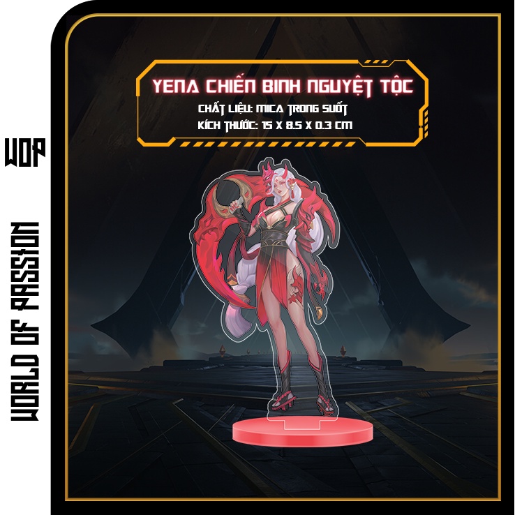 Mô Hình Nhân Vật Yena Chiến Binh Nguyệt Tộc Trong Game Liên Quân Mobile