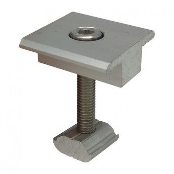 Chốt Giữa L=40mm, Bát Kẹp Giữa Cho Pin Mặt Trời, Lắp Đặt Điện, Pin Mặt Trời, Phụ Kiện Pin Mặt Trời