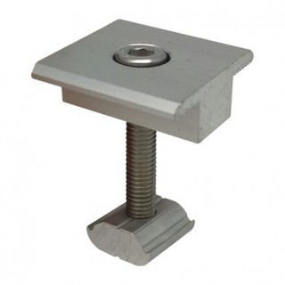 Chốt Giữa L=40mm,  Bát Kẹp Giữa Cho Pin Mặt Trời, Lắp Đặt Điện, Pin Mặt Trời, Phụ Kiện Pin Mặt Trời