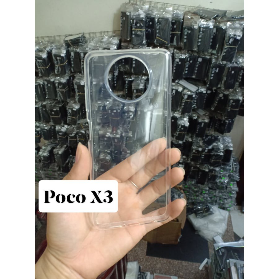 Ốp lưng dẻo trong suốt Xiaomi Poco X3/ Poco M3