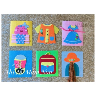 Bộ 6 kỹ năng cho bé, góc kỹ năng mầm non