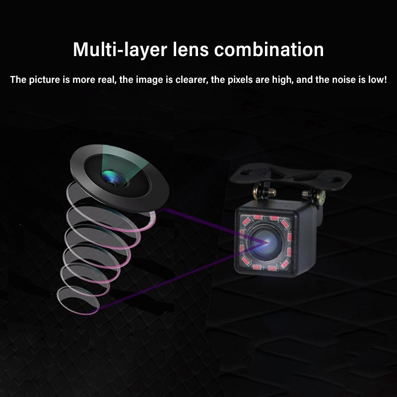 Camera lùi xe 12 bóng LED góc rộng 170 độ chống thấm nước
 | BigBuy360 - bigbuy360.vn