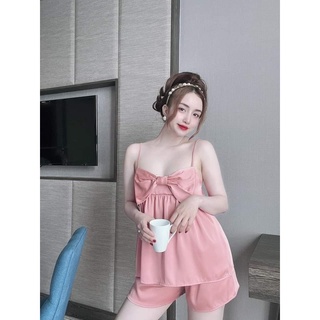 Đồ Bộ Ngủ Lụa Satin Đùi Siêu Rẻ Đầy Đủ Màu