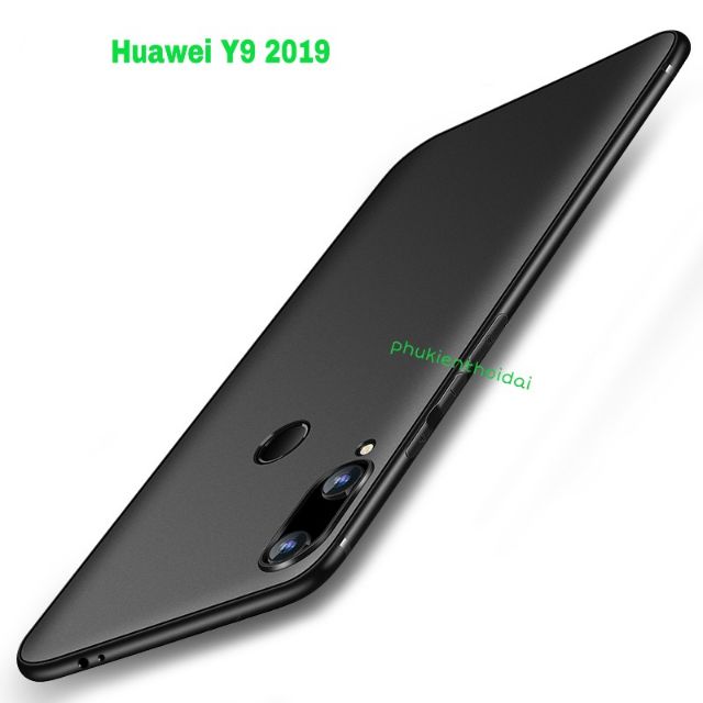 Ốp lưng Huawei Y9 2019 dẻo TPU siêu mỏng ôm khít máy bảo vệ camera