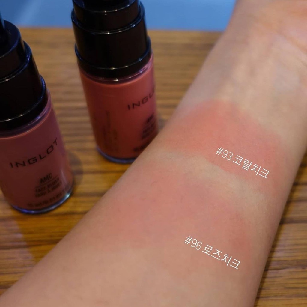 Má hồng kem Inglot AMC Face Blush Liquid