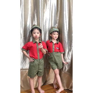 Bộ quần áo tiếp viên hàng không cho bé từ 1 đến 10 tuổi