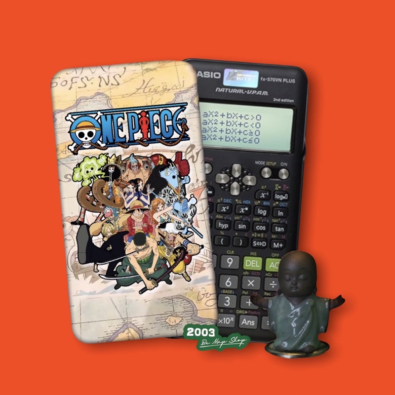 | Miếng Dán DECAL ONE PIECE Siêu Cute Dành Cho Các Dòng Máy Tính CASIO FX-580VNX,FX-570VN,FX-570ES,VINACAL...
