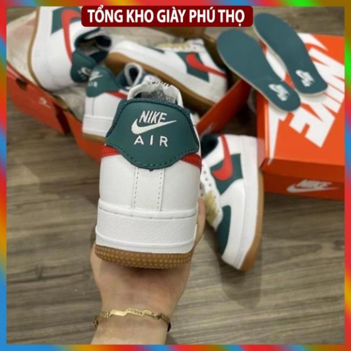 Full bill box  Giày af1  id gucci xanh đỏ nam nữ, Giày thể thao jd air Force GC vạch xanh đỏ Full Box bill