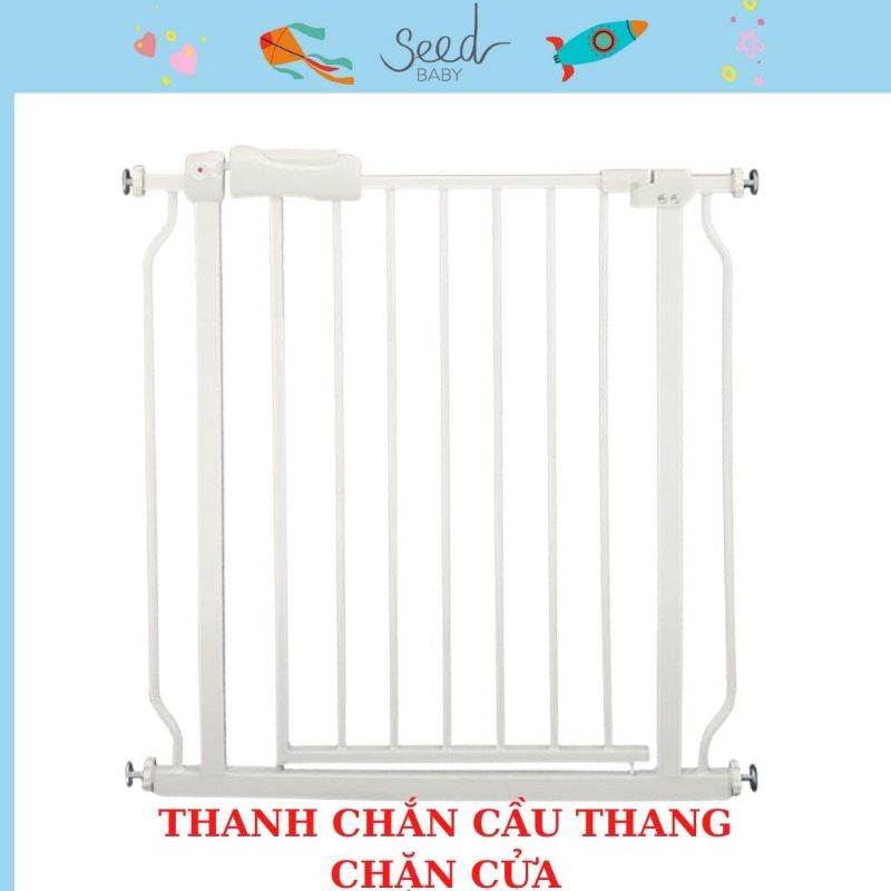 Thanh chắn cửa, cầu thang 75-82cm Không khoan tường mẫu mới 2022