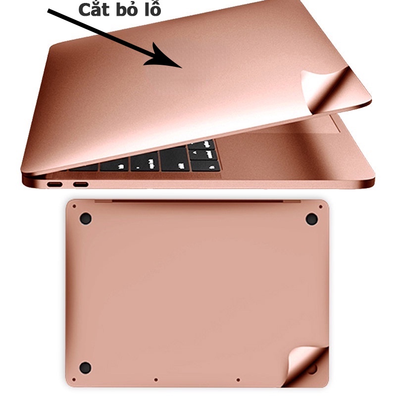 Miếng Dán Trang Trí Chống Trầy Cho Macbook 14 16 inch Air M1 Pro Max A2442 A2485 13 2020 A2289 A2338 A2337
