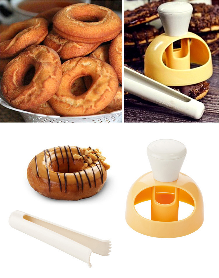 Khuôn ANAEAT Bằng Nhựa Cao Cấp An Toàn Thực Phẩm Dùng Làm Bánh Donut Sáng Tạo DIY
