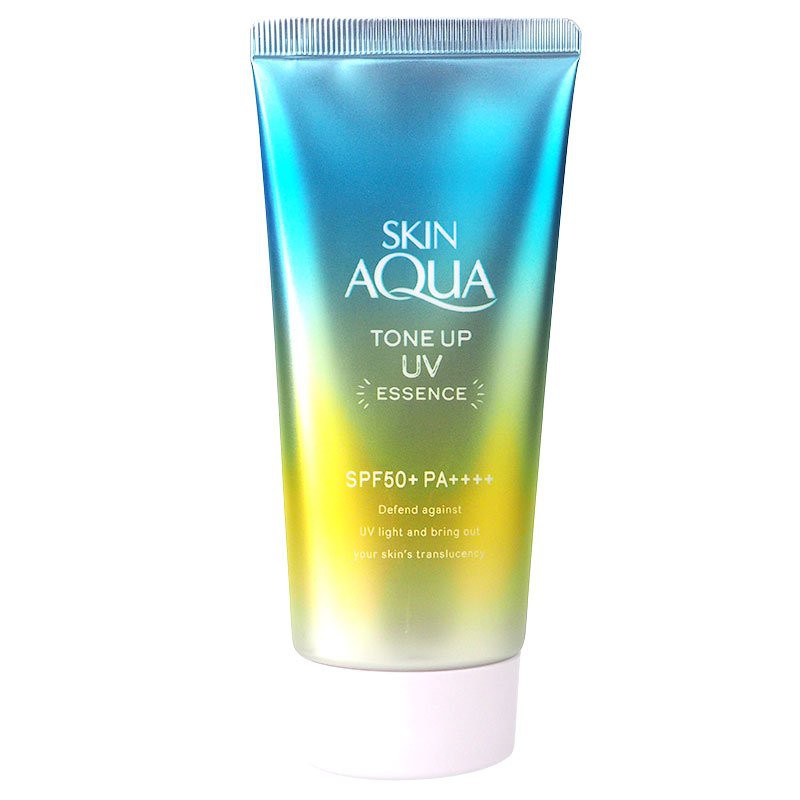 Kem chống nắng Skin Aqua Toneup UV Essence - màu xanh mint