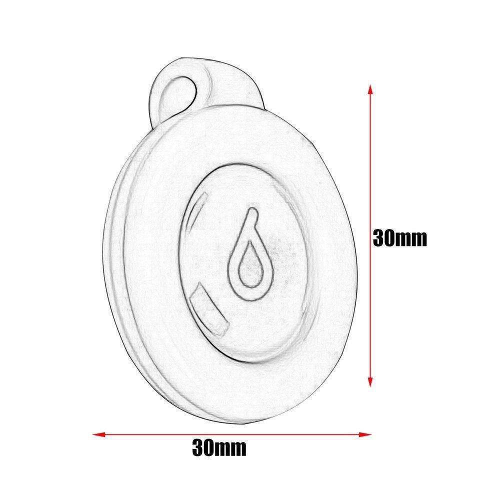 Kẹp đuổi muỗi mùi hương bạch đàn tự nhiên chất liệu ABS an toàn cho bé kích thước 3.5cm*4.2cm