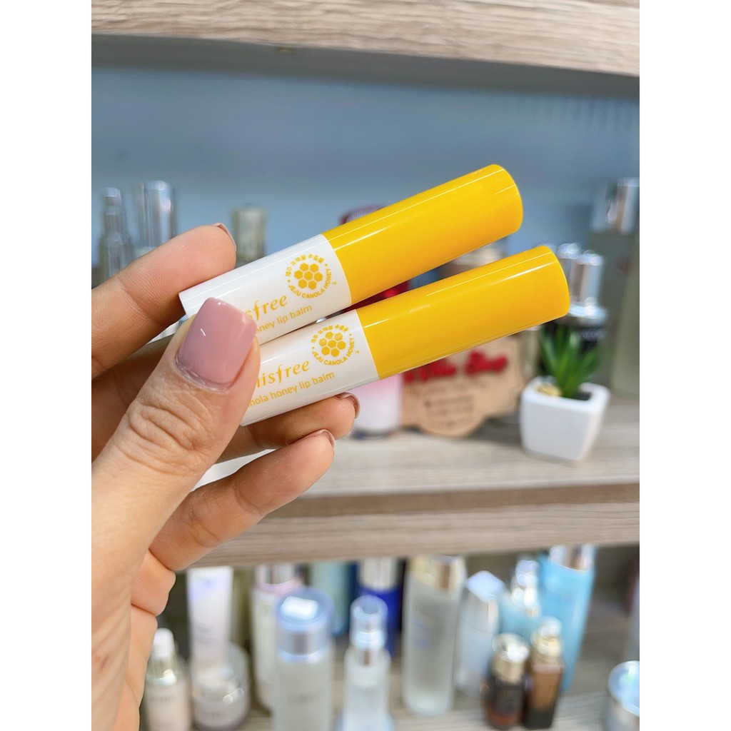 Son Dưỡng Môi Innisfree Canola Honey Lip Balm (Hàn Quốc)