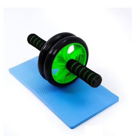⚡Free Ship⚡Con lăn 2 bánh tập cơ bụng tặng kèm thảm