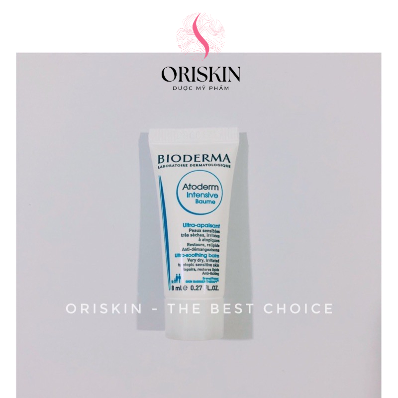 Sample Bioderma Kem Dưỡng Ẩm Chuyên Sâu Cho Da Rất Khô Và Viêm Da Cơ Địa Bioderma Atoderm Intensive Baume 8ml